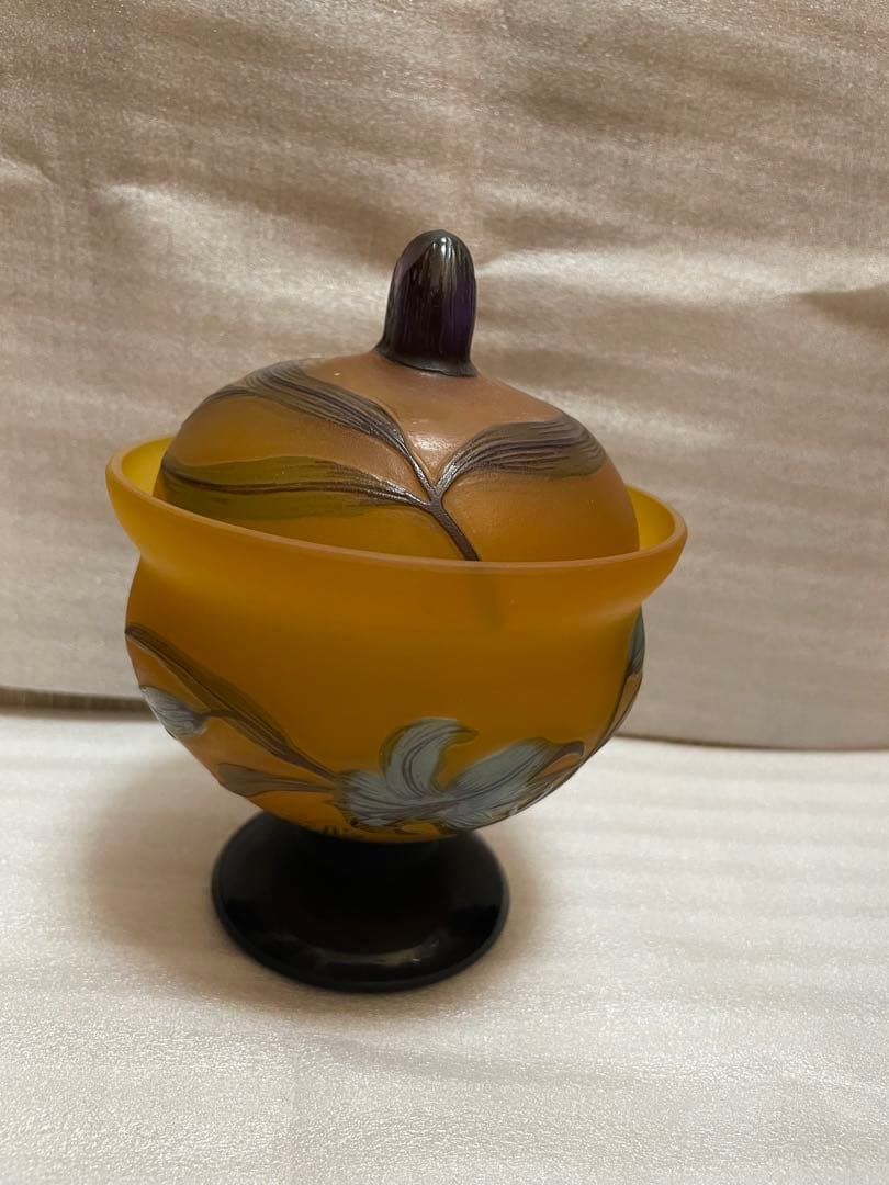 エミール　ガレ　花瓶　レプリカ