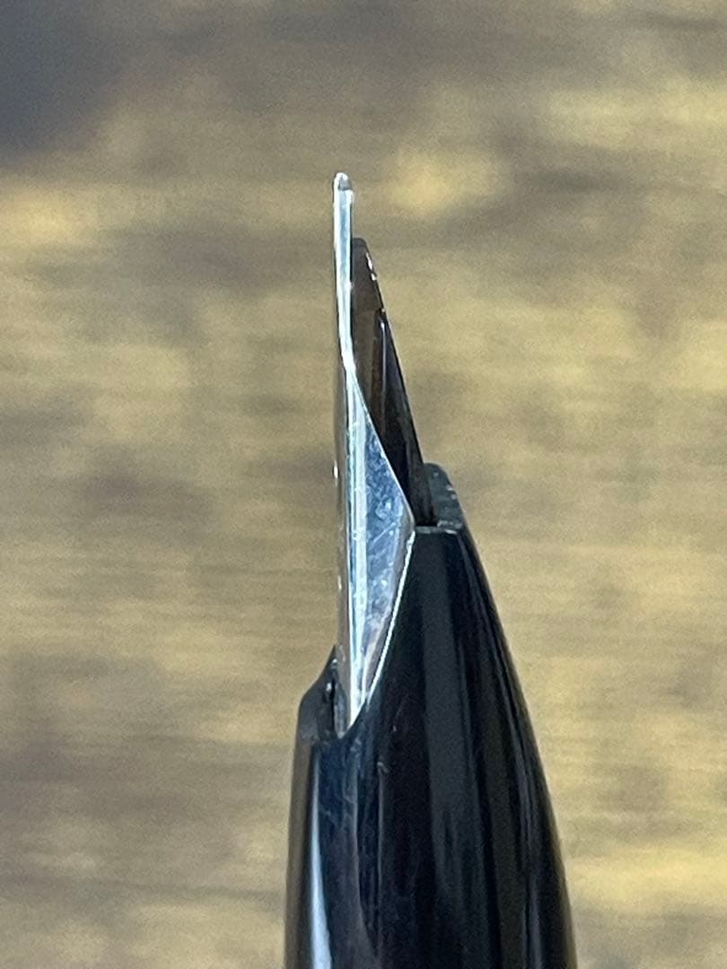 未使用　1980年代　シール付　竹と雉　白金　万年筆 18金　細字　コンバーター