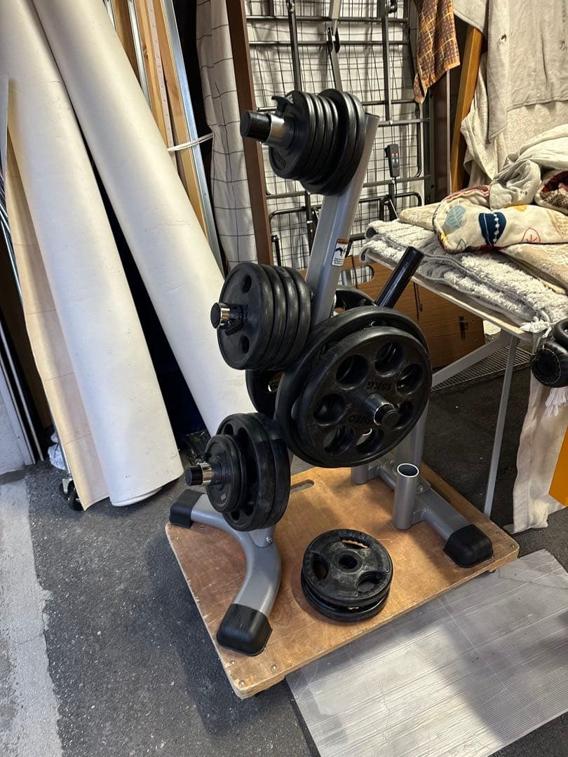 福岡　佐賀　大分　山口県限定　パワーテック　本格トレーニングセット　125kg付