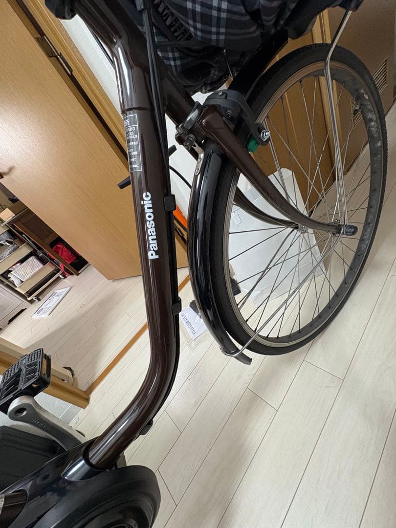【美品】パナソニック ビビ YX BE-9ELSX632 電動自転車　22年