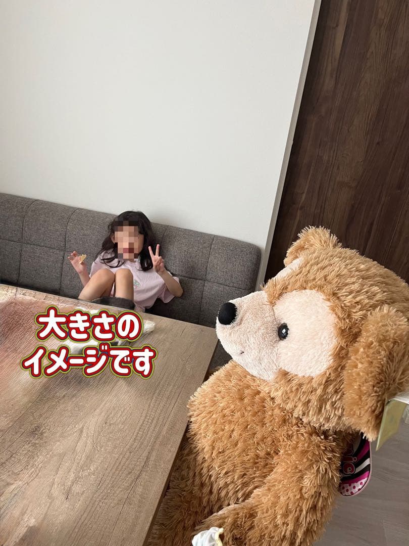 ダッフィー Duffy ぬいぐるみ Lサイズ 特大 ディズニーシー お顔厳選