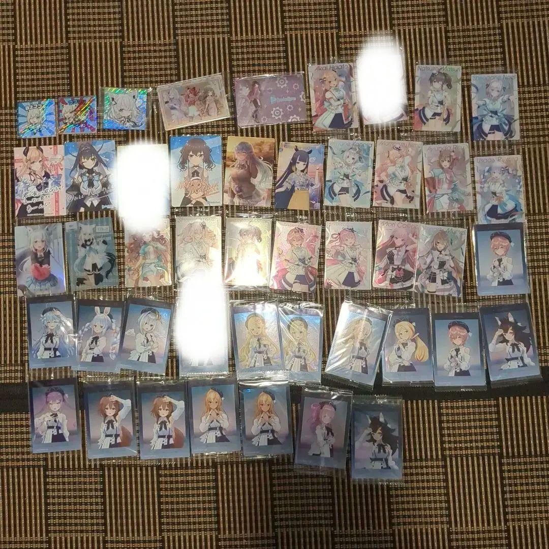 ホロライブ　推し活引退品　アクリルスタンド　クリアファイル　カード類　まとめ売り