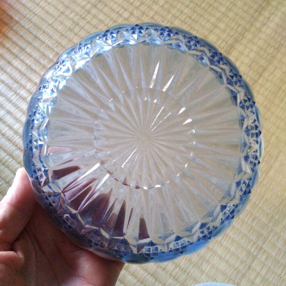 ガラス細工、さらに、器、カットガラス、切子グラス、菓子沙羅、食器