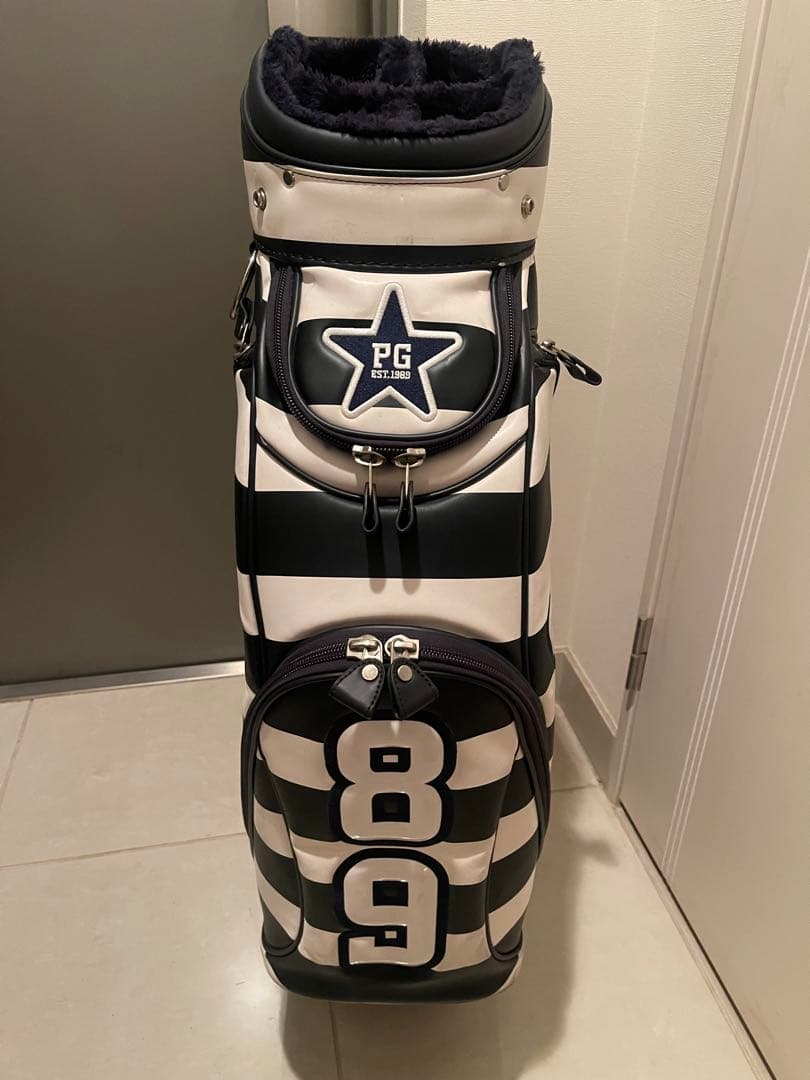 超希少モデル★PEARLY GATES パーリーゲイツ ボーダー キャディバッグ