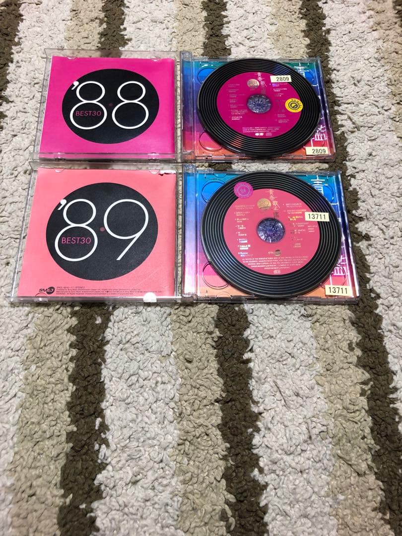 青春歌年鑑 BEST30 10枚セット CD レンタル落ち 青春歌年鑑'87