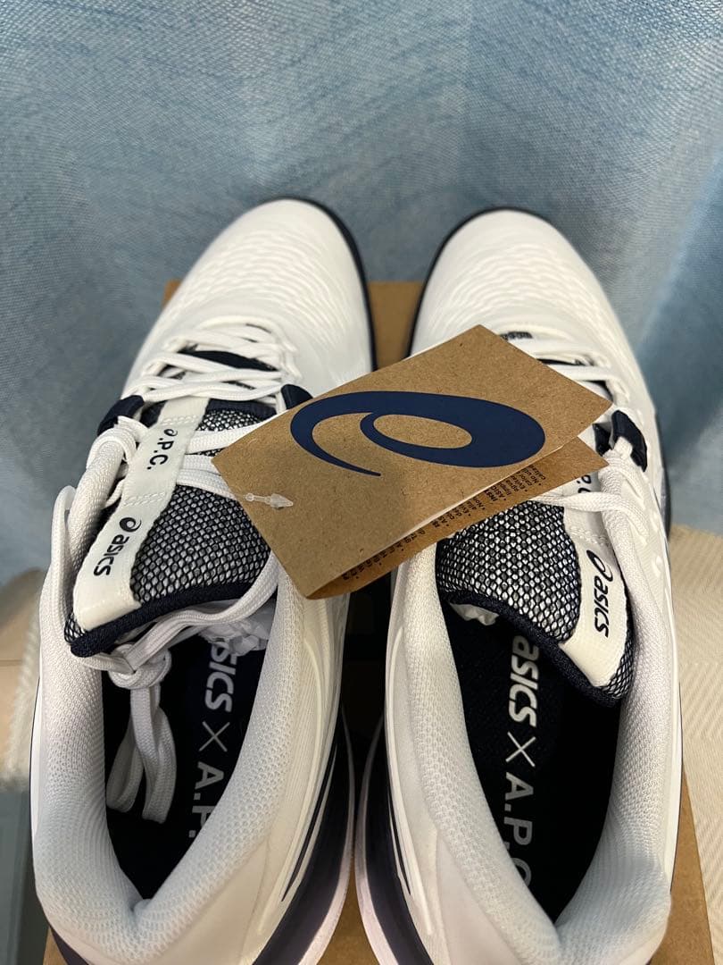 ASICS A.P.C. コラボ GEL-RESILUTION X 27.0cm