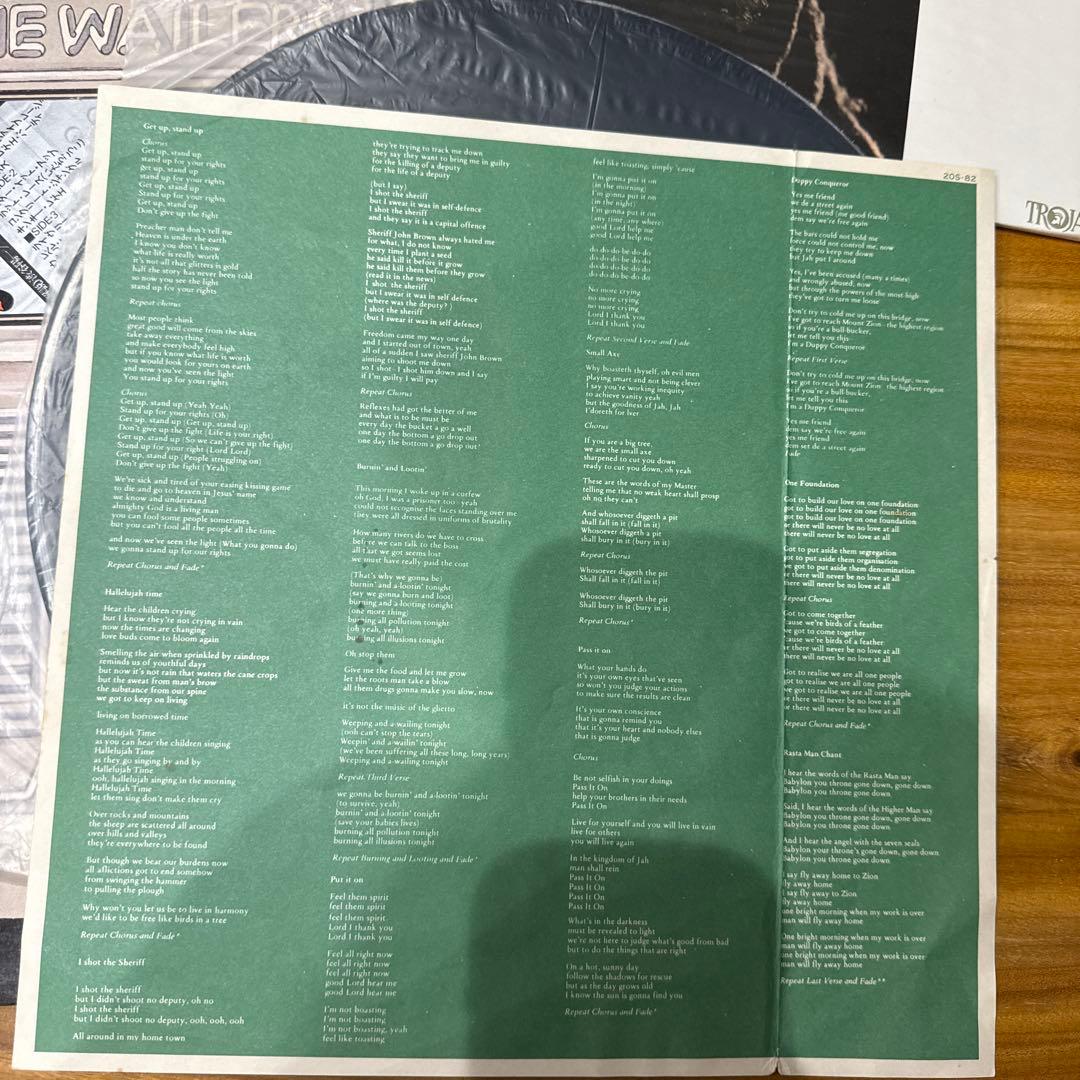 Bob Marley ボブマーリィー　レコードまとめ売り6枚