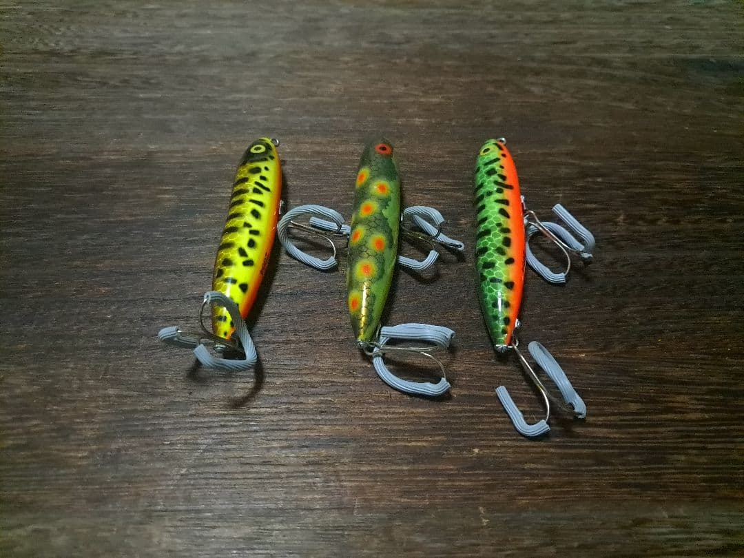 ヘドン　スウェイバック　ザラスプーク　イケメンカラー3色セット