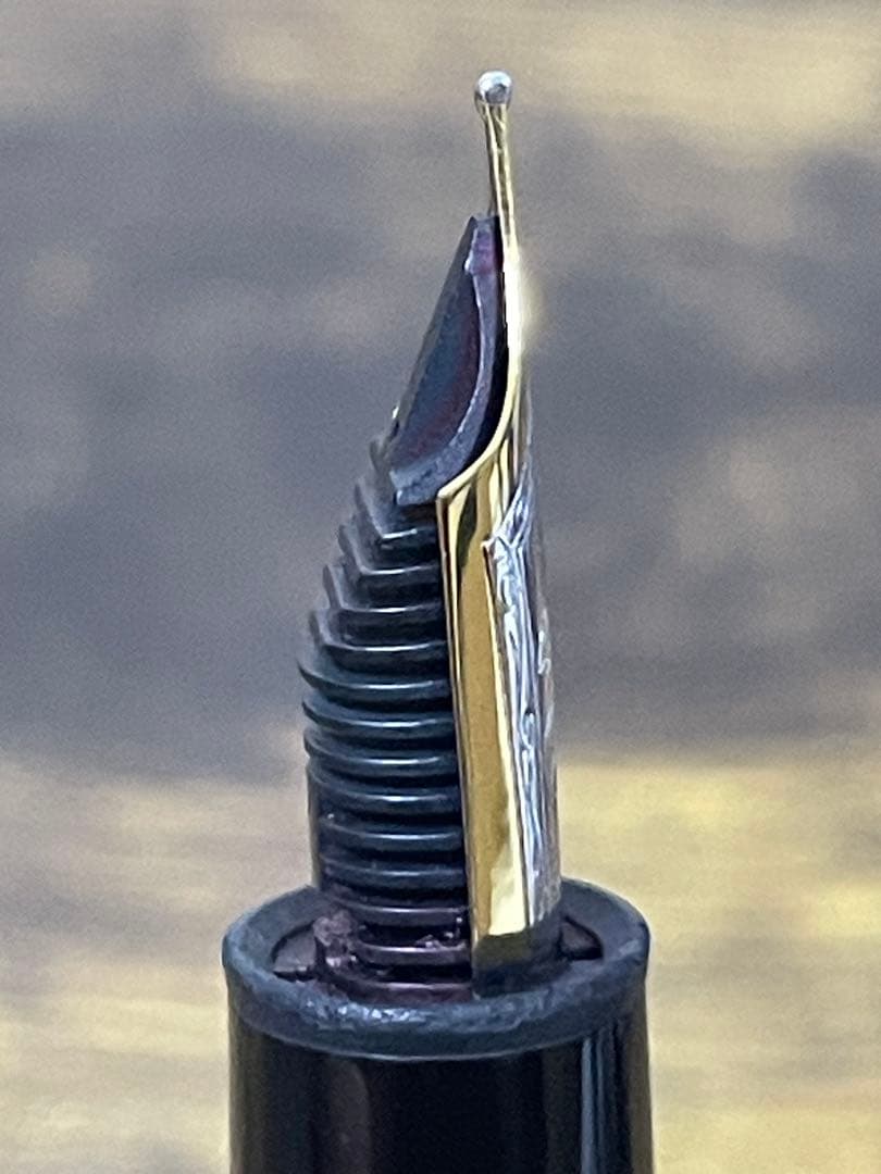 西ドイツ　モンブラン　1468 ヘミングウェイ　万年筆　18K シルバー 925