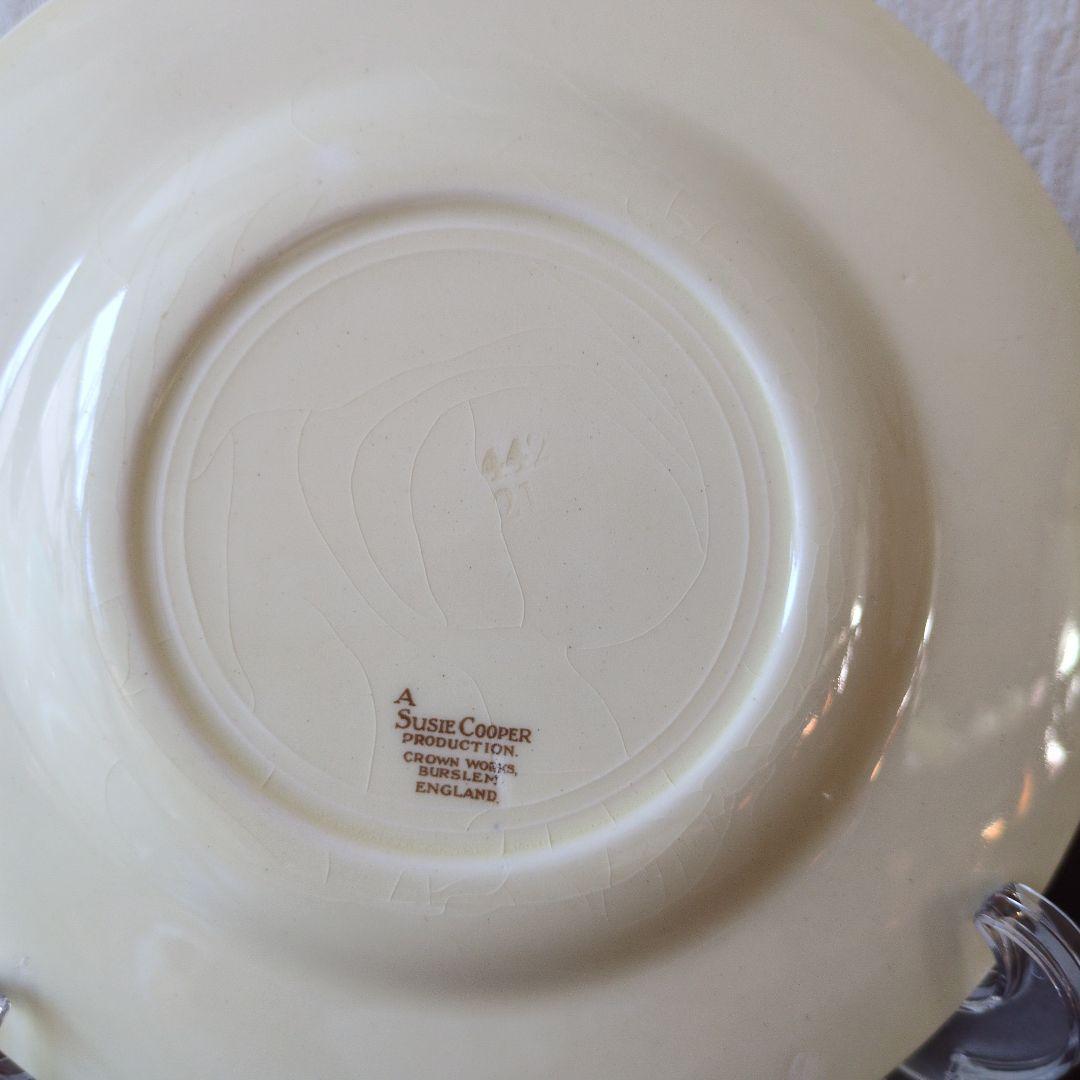 スージークーパー＊ドレスデン＊カップ＆ソーサーとプレート＊ピンク＊トリオ