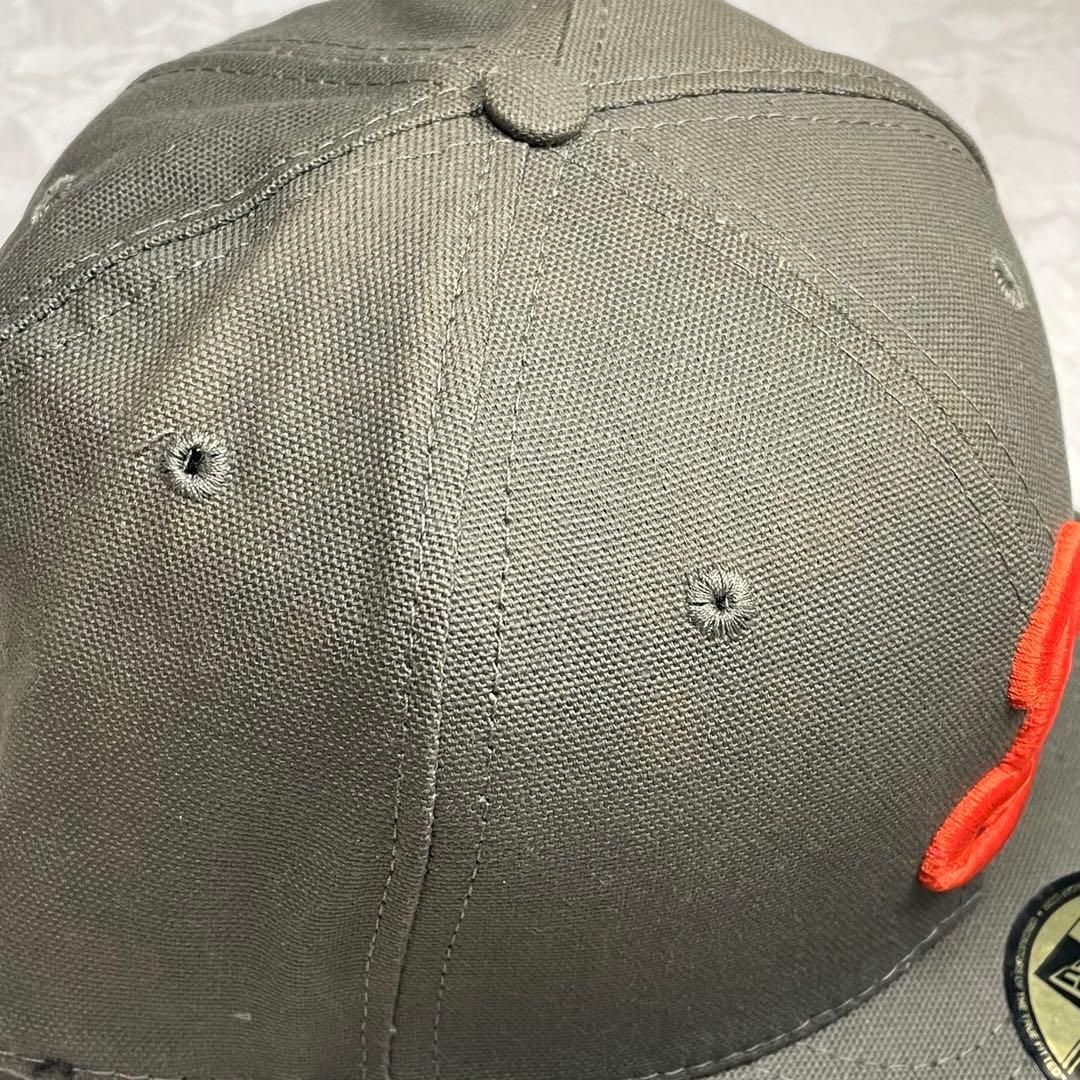 横浜ベイスターズ NEW ERA キャップ 旧ロゴ β ベータ カーキ