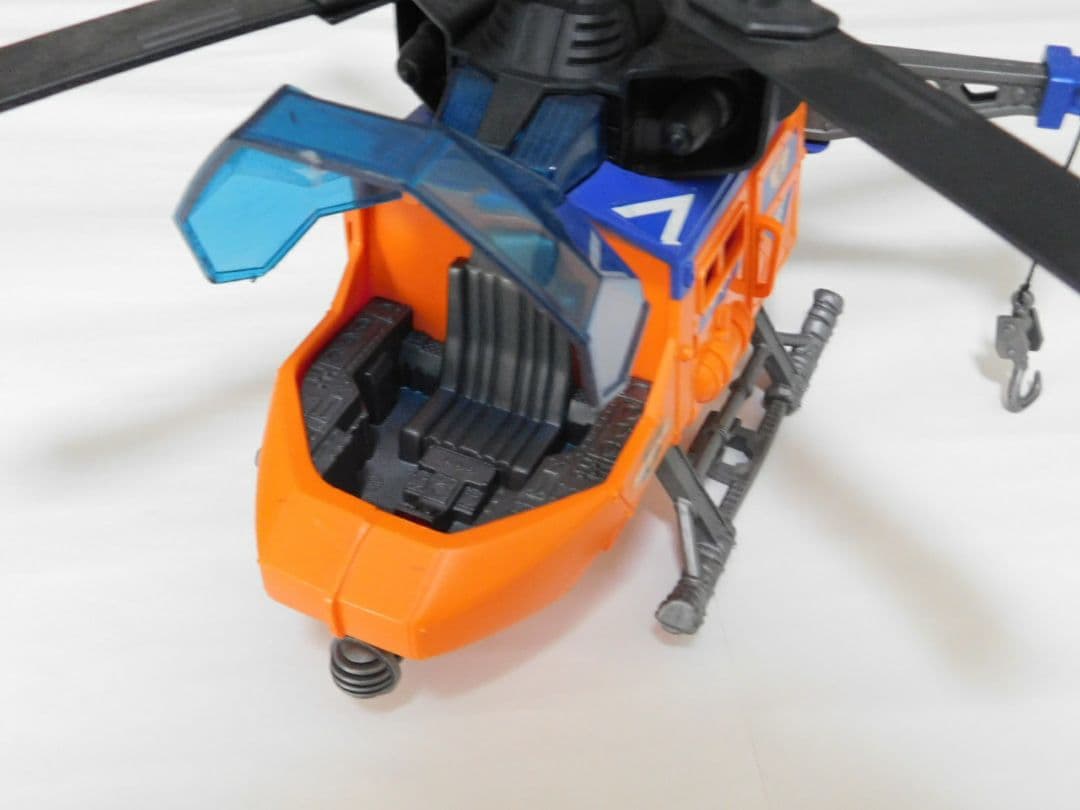 トゥルーヒーロー U-53 ヘリコプター 約80㎝とオマケヘリ!のジャンク玩具!