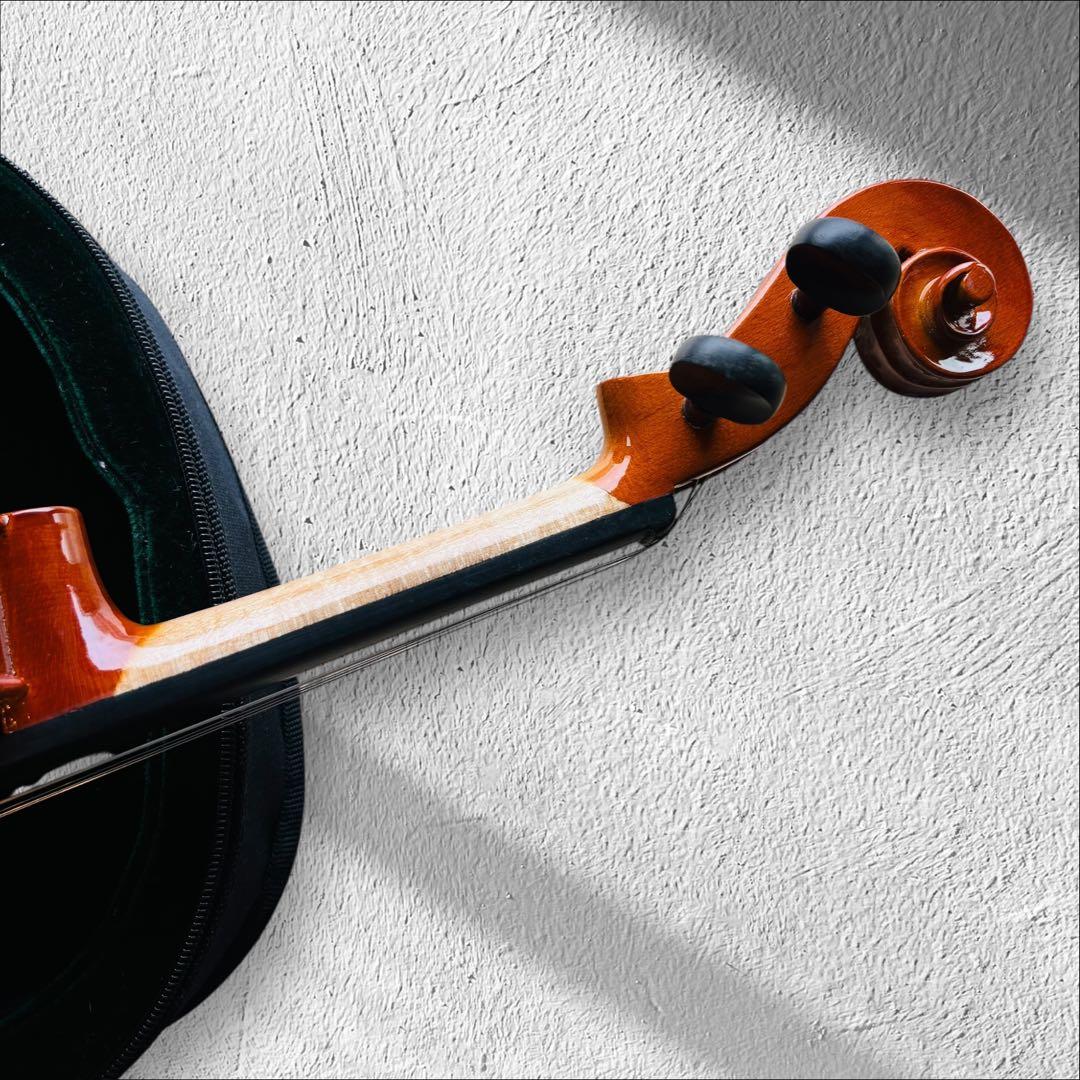 【美品】カルロジョルダーノ4/4 バイオリン本体 4弦 弓、ケース付き