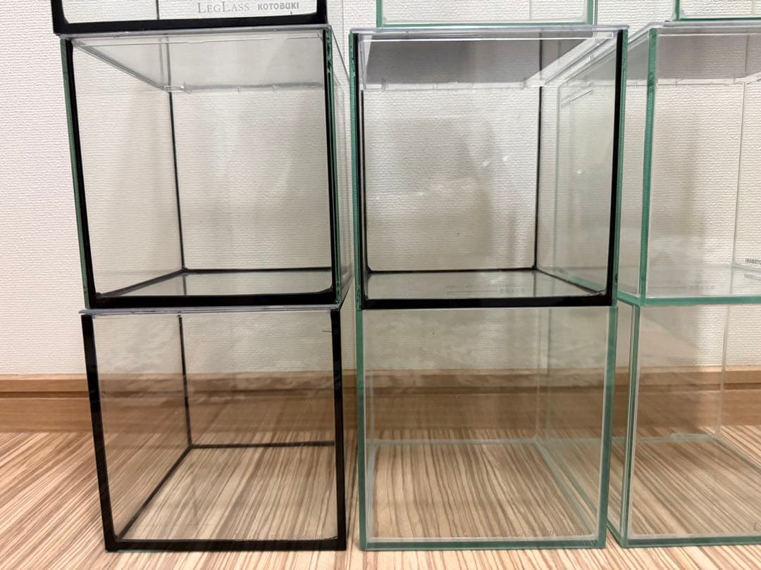 コトブキ キューブ水槽150 7個 キューブ水槽120 2個