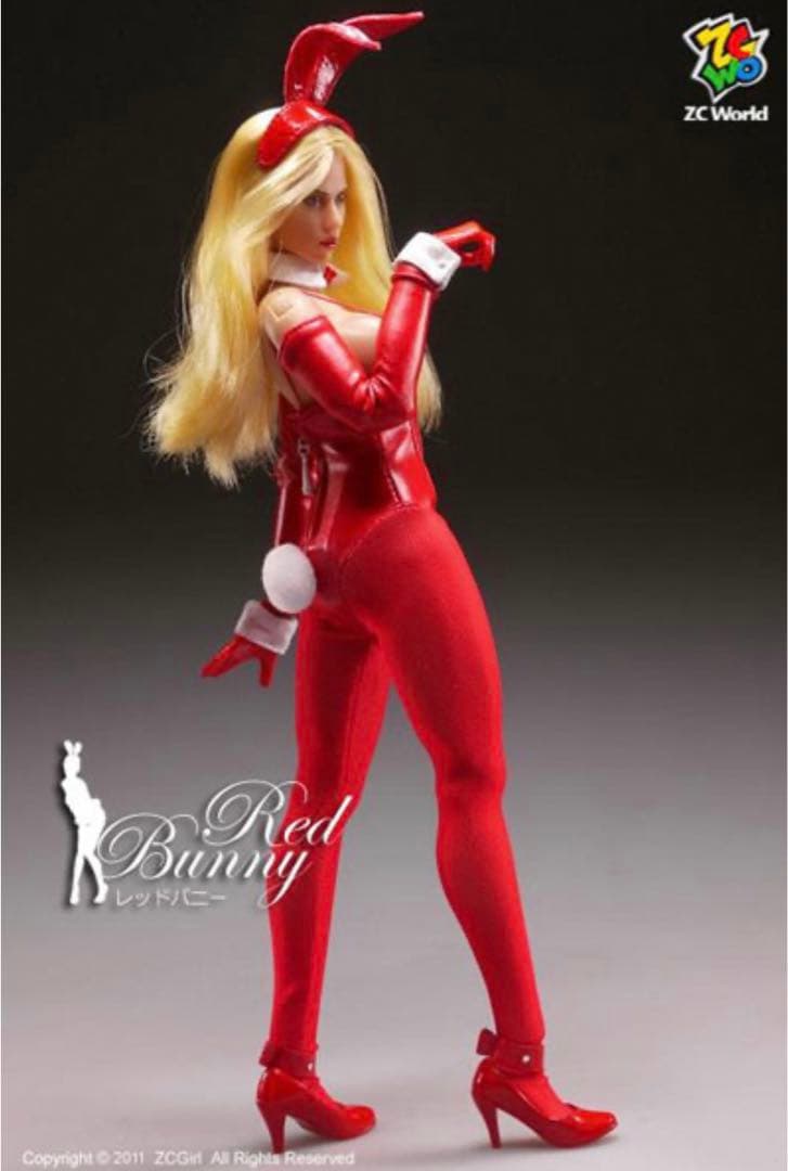 ZC World 1/6 レッドバニー フィギュア 訳あり 希少レア