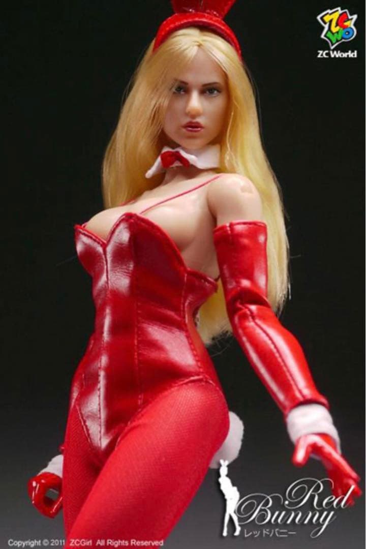 ZC World 1/6 レッドバニー フィギュア 訳あり 希少レア