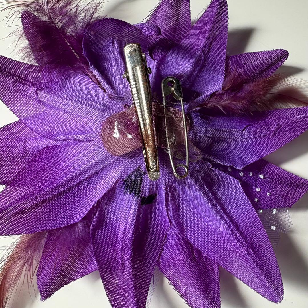 社交ダンス スカート 衣装 紫 パープル ドレス