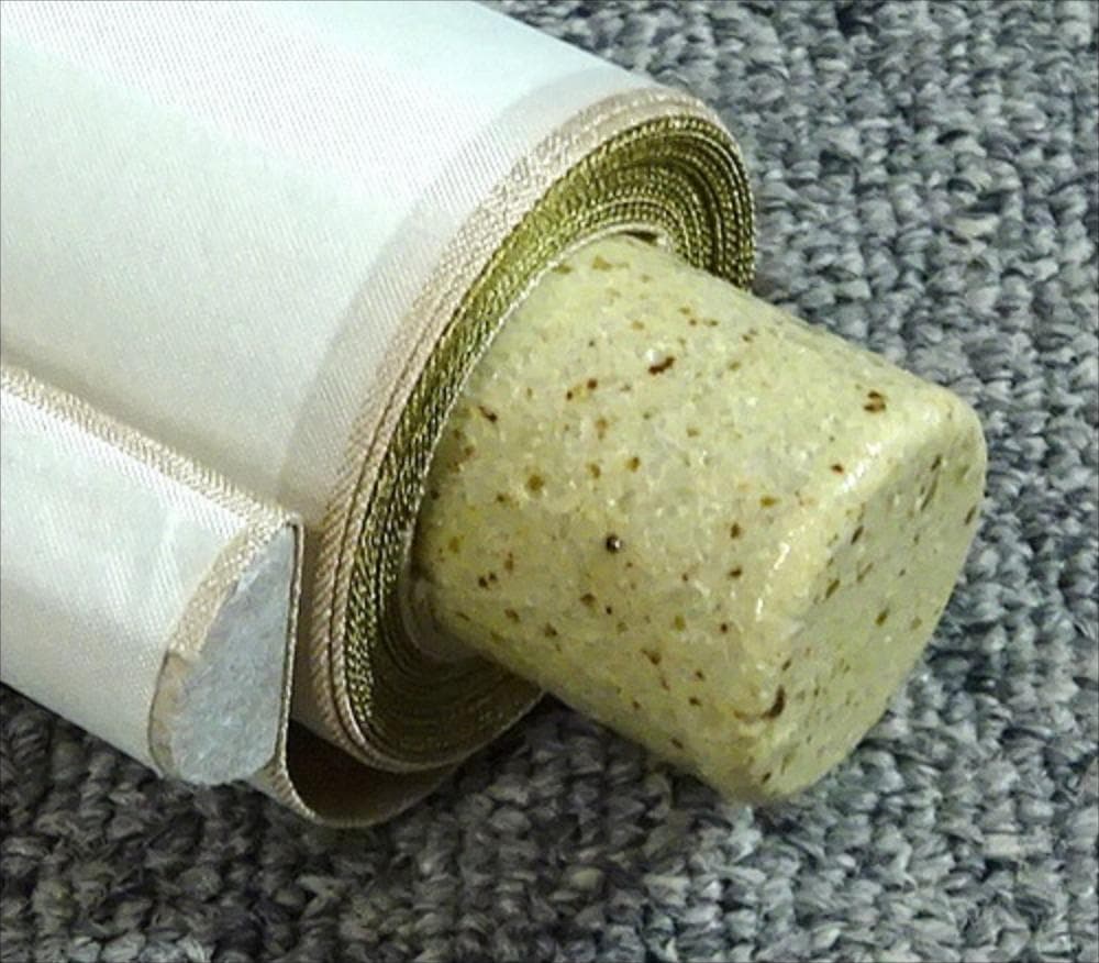 掛軸 法道寺住職 仲村成道『緑立つ 一行書』紙本 共箱付 掛け軸 w07159