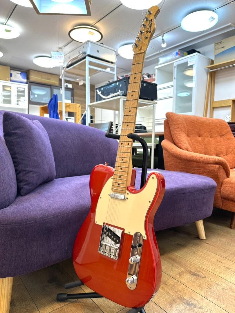 ♪Bacchus バッカス テレキャスター 赤 レッド Universe ♪