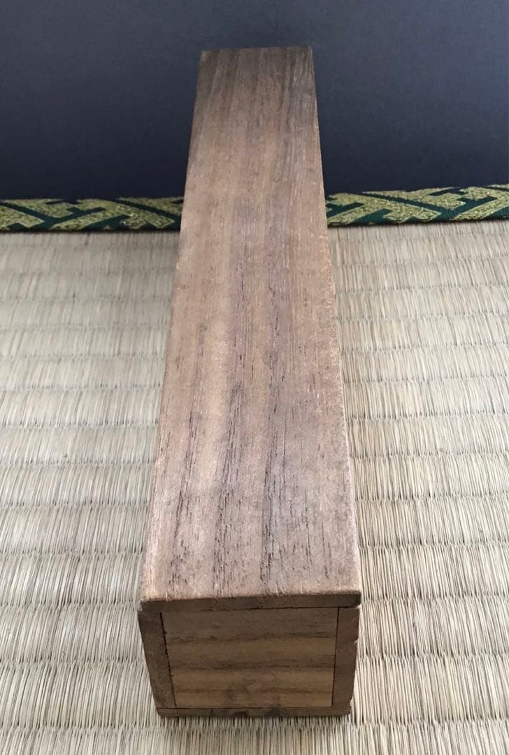 茶道具　茶杓　銘:寿雲　作者不明　共筒　共箱(虫喰跡有) S1011CS