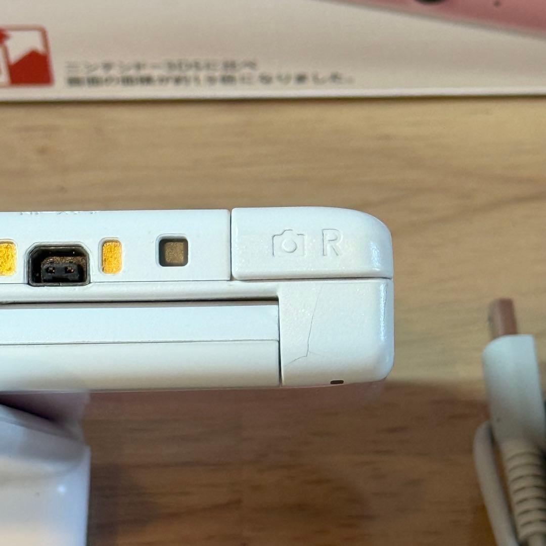 7-121 ニンテンドー3DS LL ピンク×ホワイト 箱付き