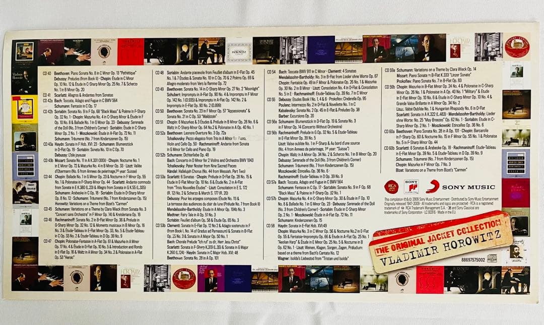 ウラディミール・ホロヴィッツ／オリジナル・ジャケット・コレクション全集 70CD