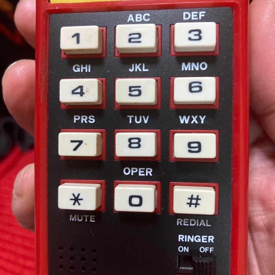 アルビン&チップマンクス　ビンテージ　アメトイ　電話機　フィギュア