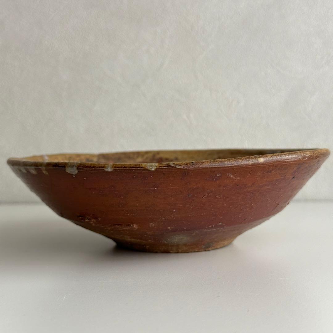 森陶岳 備前 茶器 緋襷 平茶碗 共箱