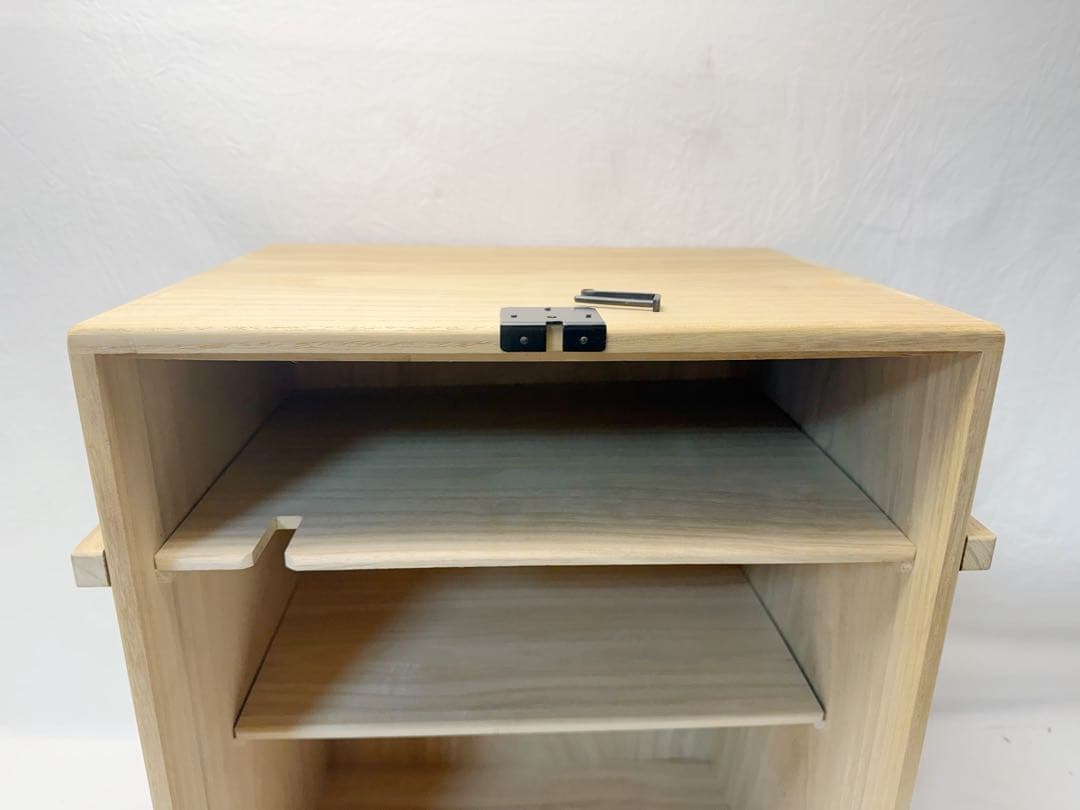 未使用 茶道具 旅箪笥 桐木地 茶器十三点揃 利休好写 茶箱 元箱