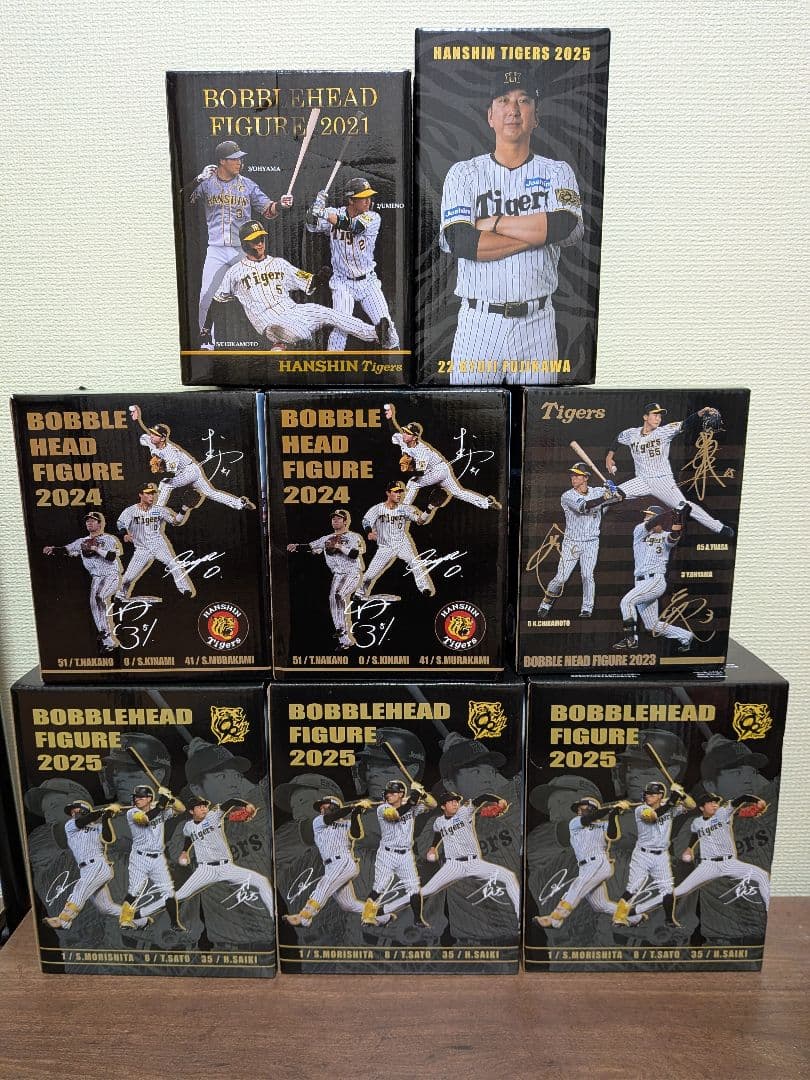 【10体セット】阪神タイガース ボブルヘッド フィギュア 　非売品　レア