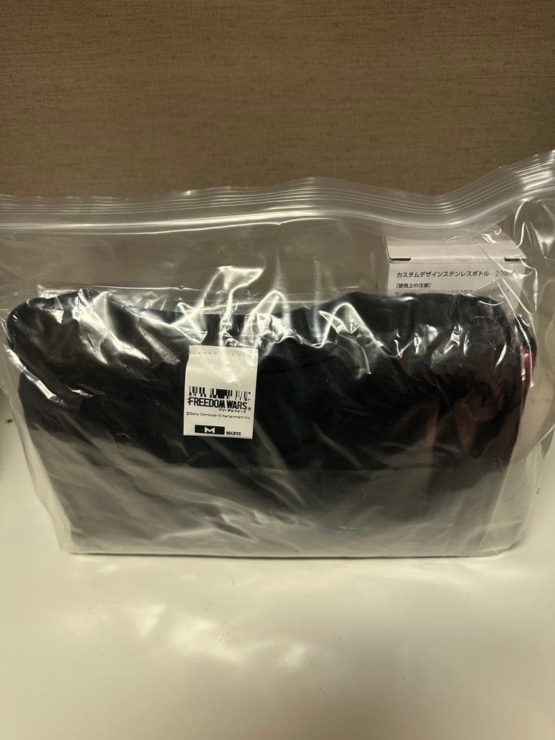 フリーダムウォーズ　プロパくんソフビフィギュア+シャツ+ステンレスボトル+シール