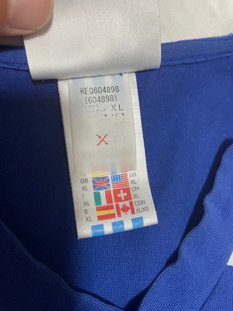 【希少サイズ】フランス代表復刻ユニフォーム　プラティニ