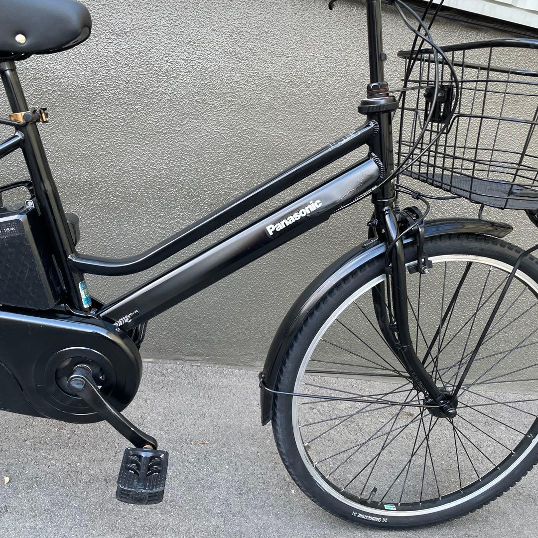 パナソニック電動アシスト自転車26インチ 16Ah ブラック