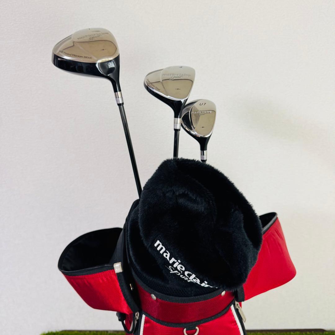 【初心者女性向け】marie claire レディース ゴルフクラブセット