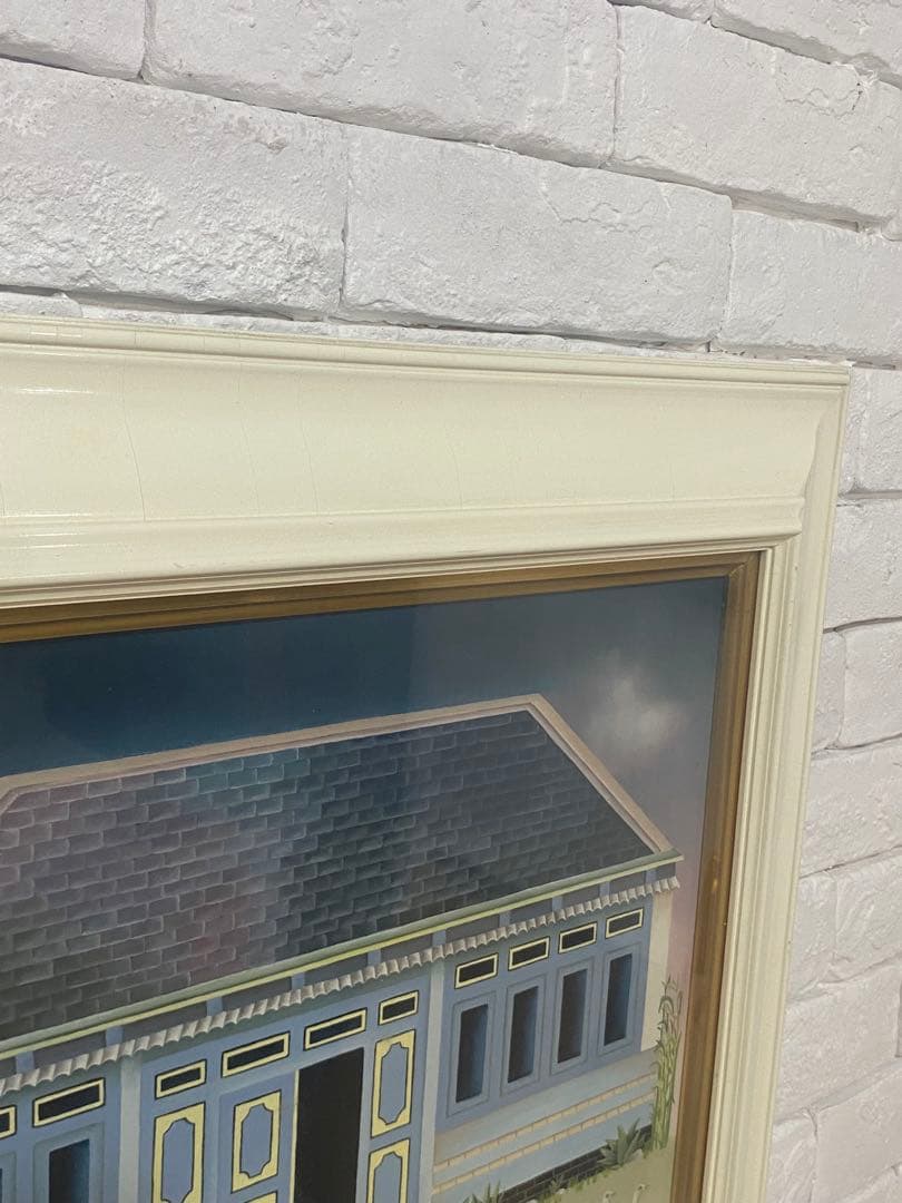 ⭐️全国送料無料】油絵　キャンディー売り6号　絵画　アンティーク　輸入品　フランス