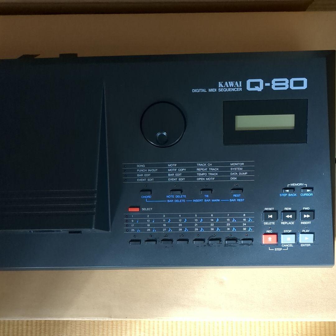 KAWAI　シンセサイザー、シーケンサー、ドラムマシン、スピーカー×2　セット