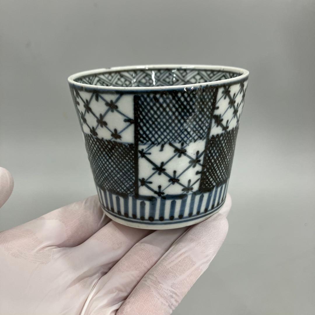 古伊万里 染付 蕎麦猪口 10客 まとめ くらわんか