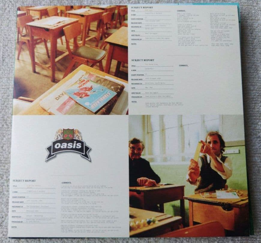 OASIS オアシス The Masterplan マスタープラン LPレコード