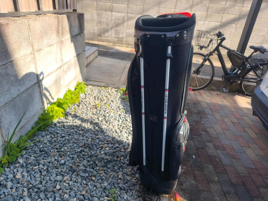 ルコックスポルティフゴルフ キャディバッグ 9.5型 QQ1258 N100