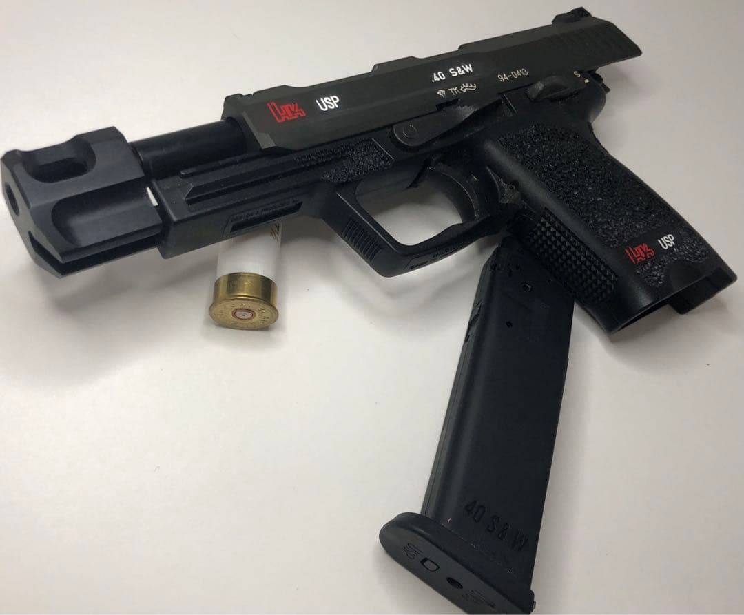 ⭐️タニオコバ⭐️H&K USP 40 S&W 40 Matchコンペセイター仕様墨