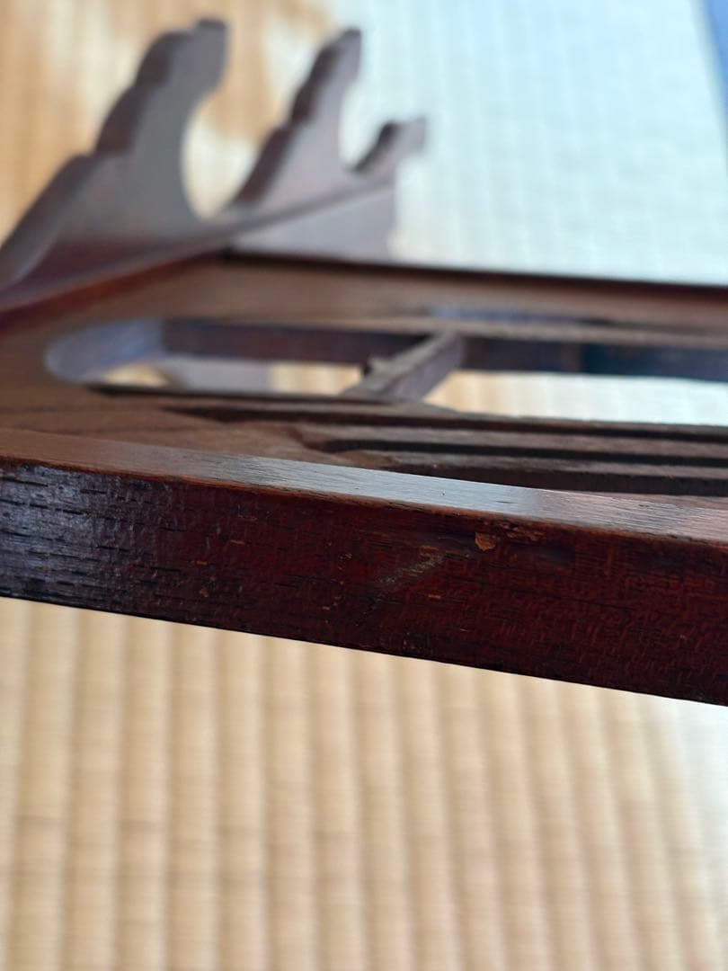 刀掛け　刀掛台　刀たて　　刀立　清照 武具　骨董品　江戸時代