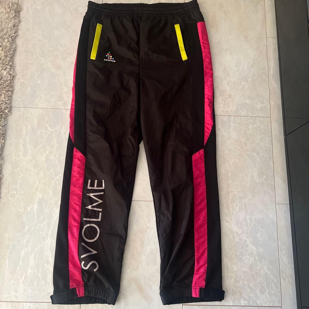 スボルメ SVOLMEピステ上下セット ブラック/マルチカラー