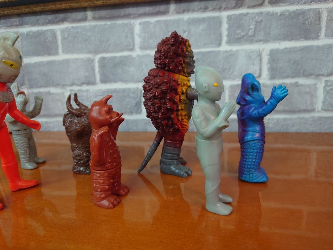 ウルトラマンシリーズ 怪獣フィギュア ソフビ 8体セット