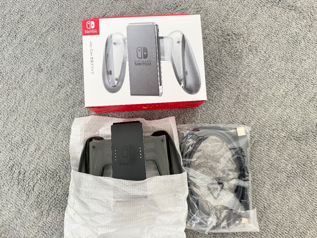 【箱付き】Switch あつ森セット※ソフトなし＋Proコン＋充電グリップ