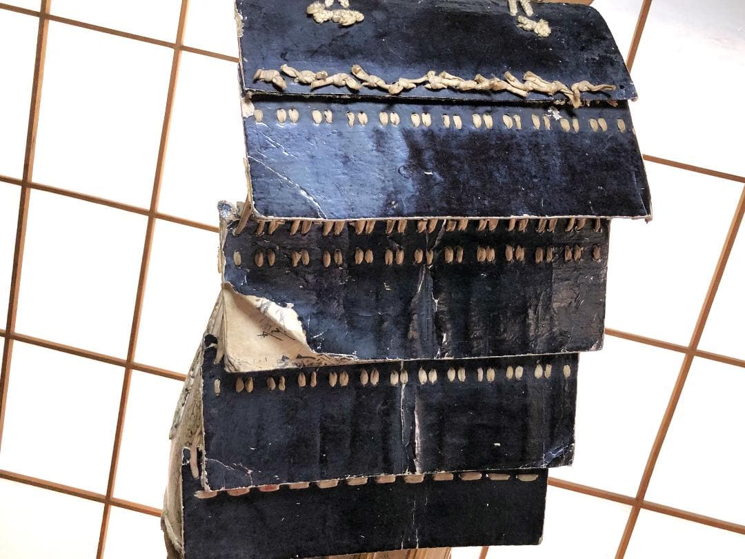 【 擬革紙甲冑 】　江戸時代　平家　蔵出品