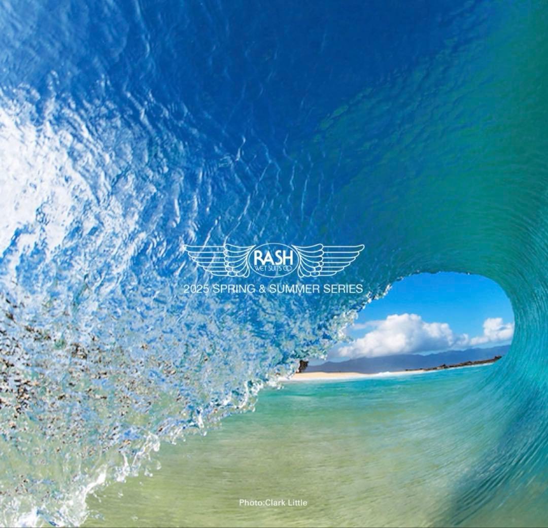 ✳️美品★RASH★5×3mmセミドライ★L〜XL位★高級裏起毛★信頼の国産品