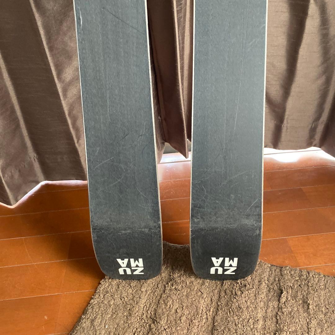 ZUMA スキー板　BAMBOO 167 フィッシャースキーカバー付き！