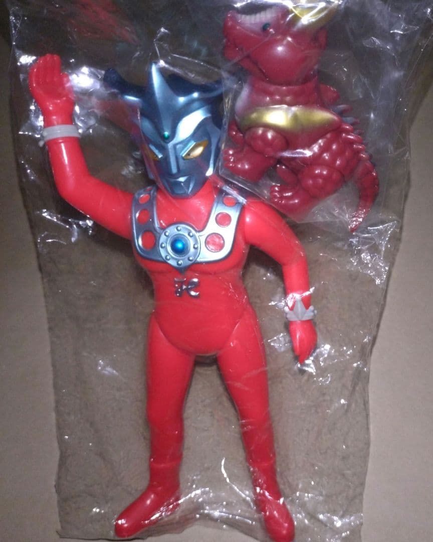 ソフビ銀河連邦&怪獣郷(レオとロンのお散歩セット)レオ&ロン幼体 未使用 未開封