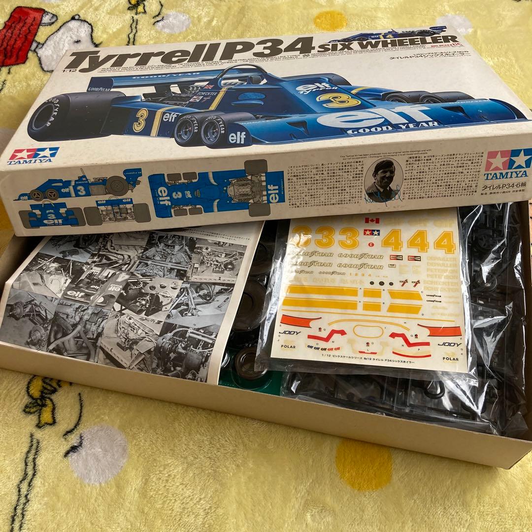 Tamiya Tyrrell ティレルP34 6輪 1/12 タイレルP34