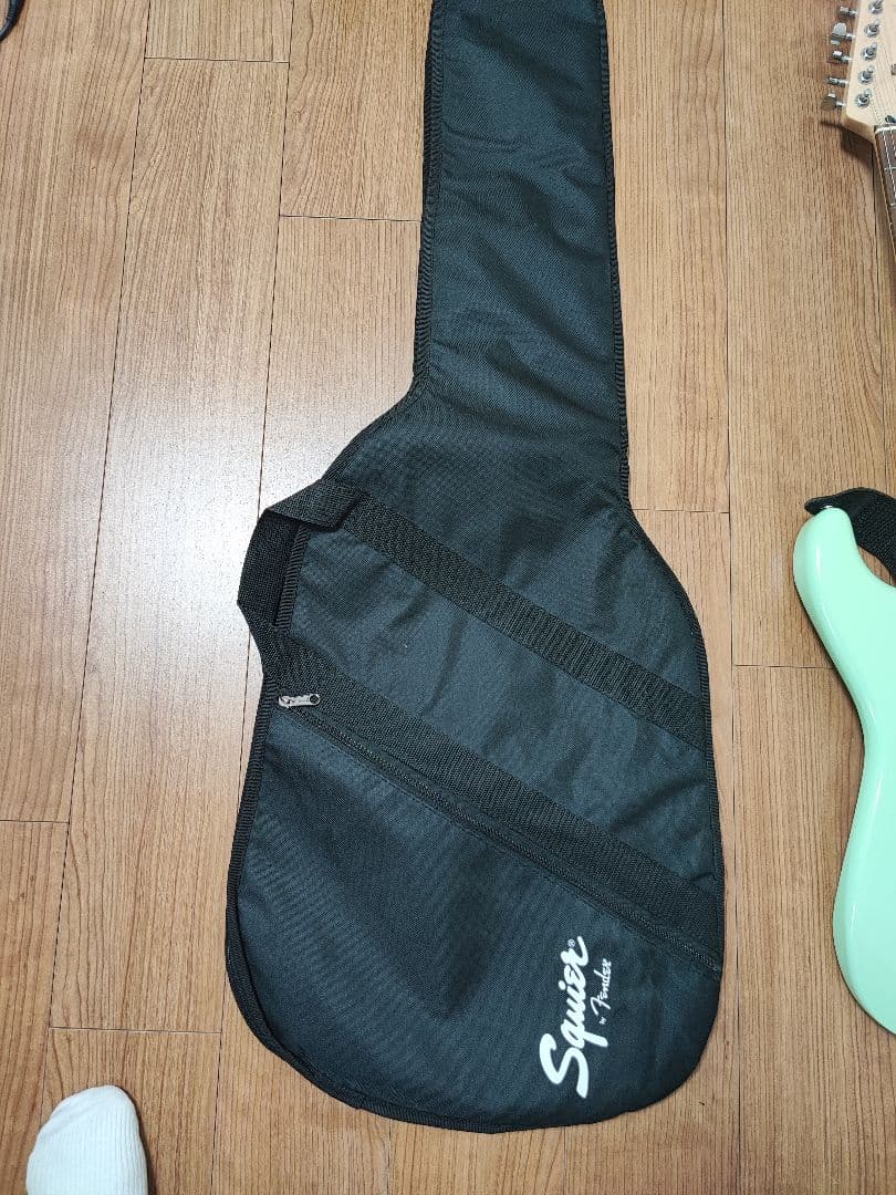 スクワイアー エレキギター ミントグリーン ストラト squier